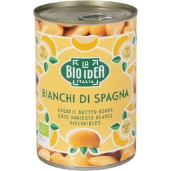 LA BIO IDEA, Fasole Mare Alba Ecologica/Bio 400g, Vegis.ro