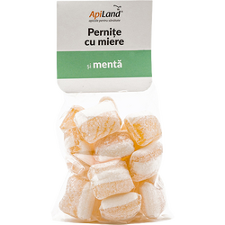 Pernite cu Miere si Menta 100g