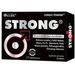 COSMOPHARM, Strong Forta Masculina 30tb, Vegis.ro