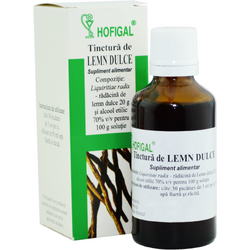 Tinctura de Lemn Dulce 50ml HOFIGAL