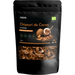 Chipsuri de Cocos cu Cacao Ecologice/Bio 100g NIAVIS