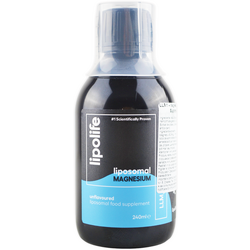 LIPOLIFE, LLM1 - Magneziu Lipozomal 240ml, Vegis.ro